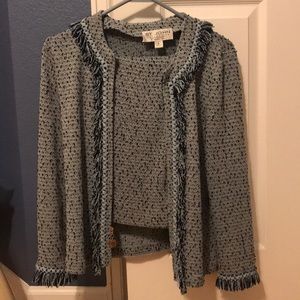 St John knit suit set (jacket and skirt)